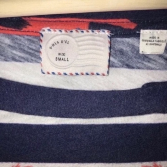 Anthropologie Postmark Horse Striped Blouse - Picture 3 of 4
